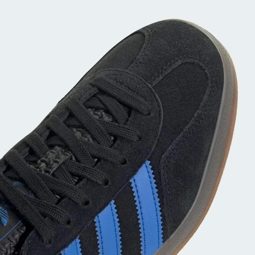9M / 10W - [NEW] Men's adidas‎ Gazelle Indoor Shoes 'Black' JQ2692